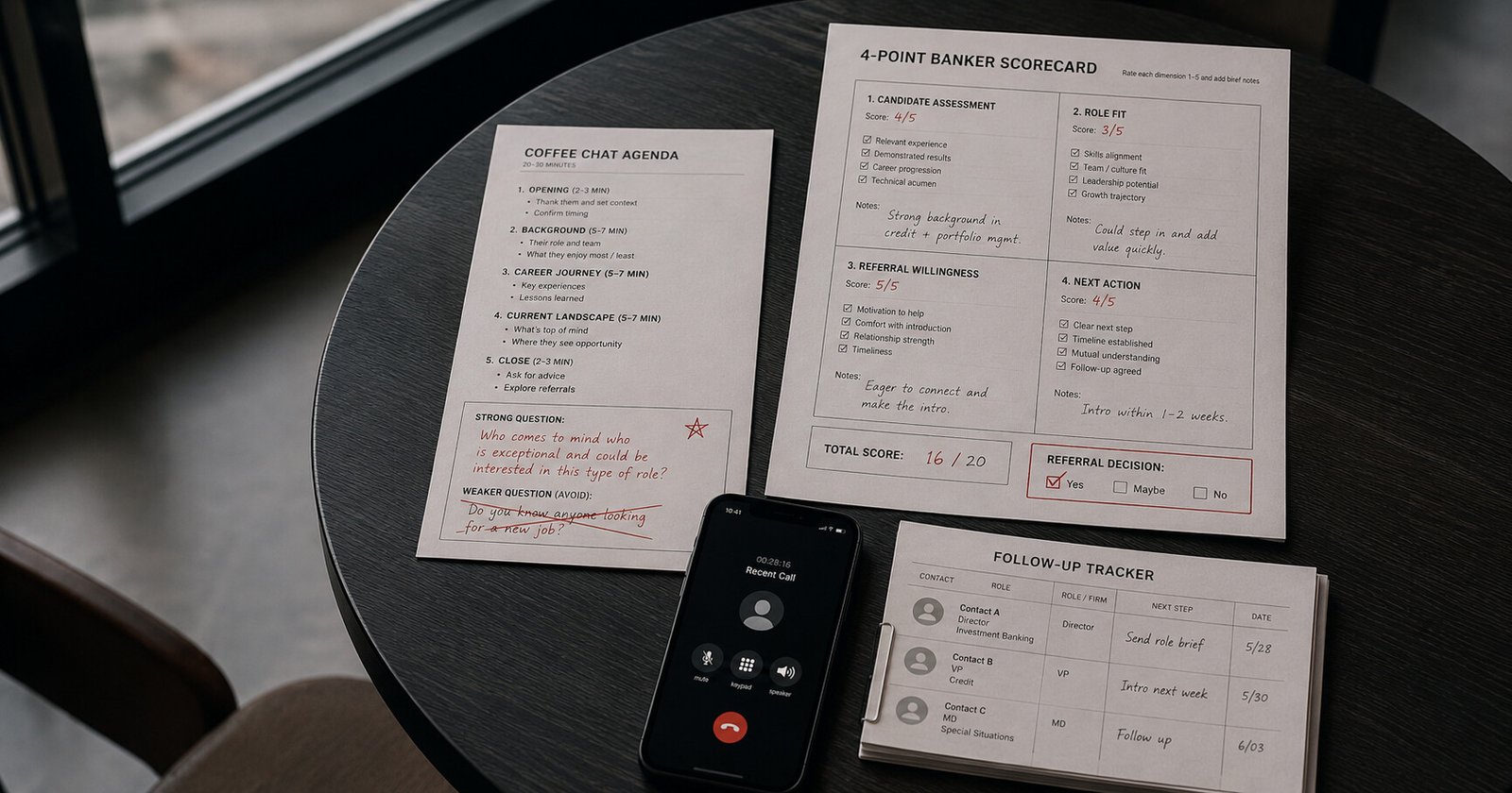 Coffee Chats That Turn Into Referrals: the Scorecard Bankers Run
